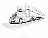 Coloring Truck Pages Trucks Tow Tank Dodge Popular Library Clipart Coloringhome sketch template