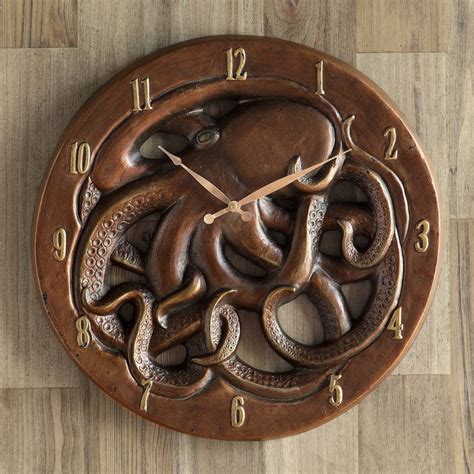 octopus wall clock sea  ventura