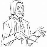 Severus Snape Drawing Cohen sketch template