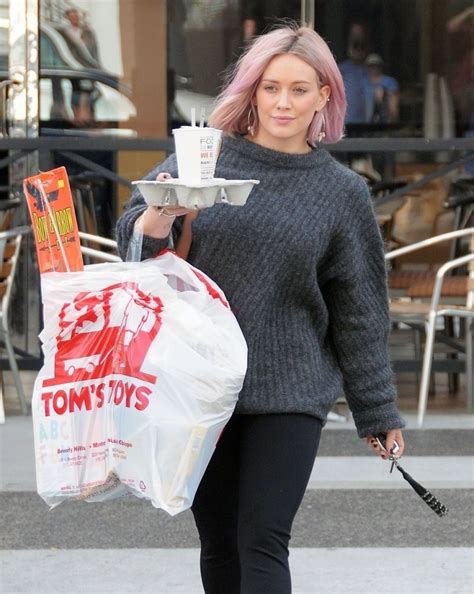 hilary duff out shopping in beverly hills 01 22 2016