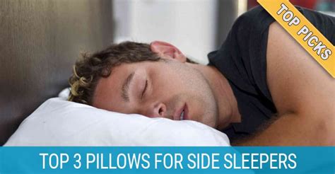 4 Best Pillows For Side Sleepers In 2019 For Less Neck