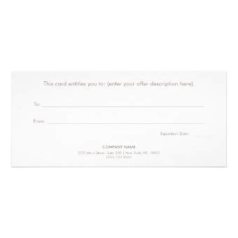 moon phases spa salon gift certificate zazzle