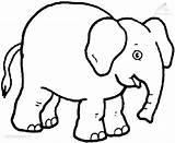 Elephant Coloring Pages Printable Cute Kids Baby Indian Colouring Drawing Piggie Easy Print Elephants Sheet Animals Color Awesome Lovely Pdf sketch template