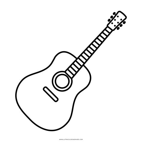 guitar coloring page ultra coloring pages