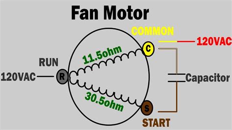 condenser fan wiring diagram