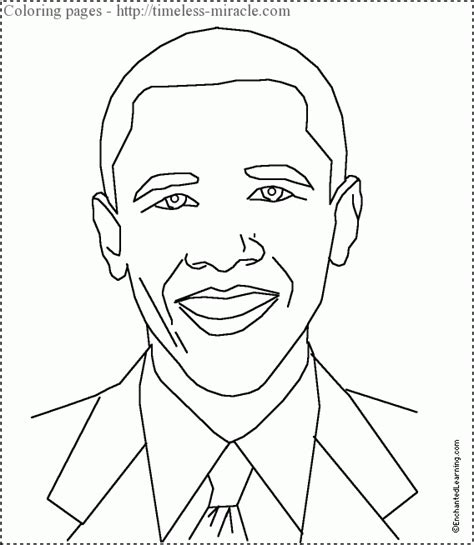 barack obama coloring pages timeless miraclecom