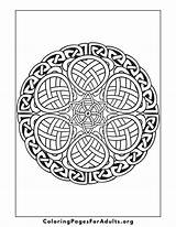 Coloring Pages Celtic Adults Knot Zendoodle Freebies Printable Crafts Getcolorings Getdrawings Bees Mama Patterns Color Colorings Heart Craft Popular sketch template