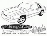 Mustang Coloring Foxbody Cartoon Drawings 2004 Stangnet Forums Comments Coloringhome sketch template