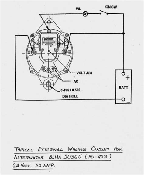 prestolite voltage regulator wiring diagram