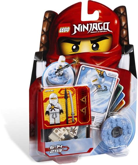 Lego Ninjago Zane Spinjitsu Master 2113 2011 New In Package Rarest