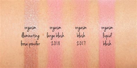 Nars Orgasm Collection 2018 Review Swatches The Beauty Look Book
