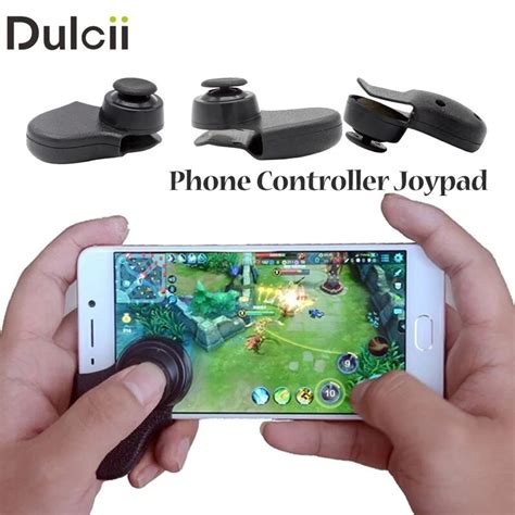 dulcii  mini mobile phone game joystick touchscreen controller joypad  iphone ipad android
