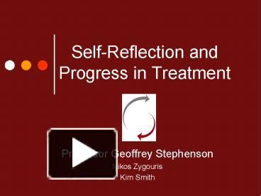 reflection  progress  treatment powerpoint