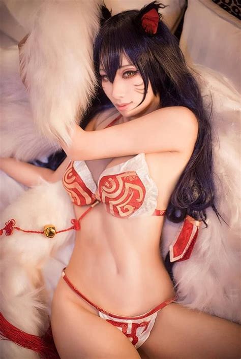 ahri league of legends cosplay wallpapers and fan arts league of
