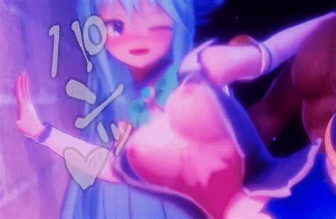 Konosuba’s Worthless Goddess Aqua Whores Herself In Animation Sankaku