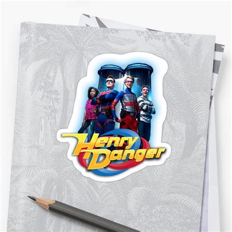 henry danger control room stickers  rich taylor redbubble