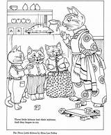 Coloring Pages Potter Beatrix Kittens Little Three Book Dover Publications Color Printable Poetry Doverpublications Cat Favorite Sketchite Nursery Pdf Print sketch template