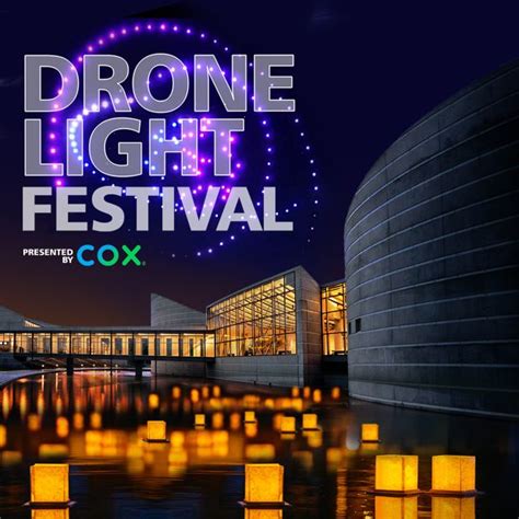 drone light festival  exploration place wichita ks