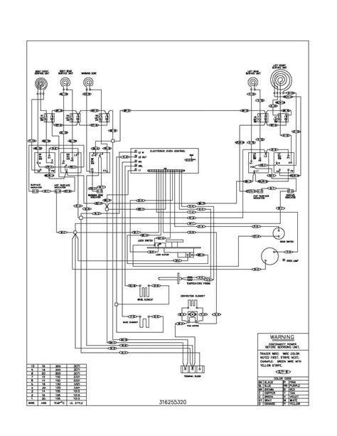 wiring diagram  electric cooktop