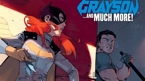 Exclusive Dc Preview Batgirl Annual 3 Brings Grayson Back Into