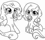 Coloring Cutie Pony Little Mark Pages Crusaders Getcolorings Print sketch template