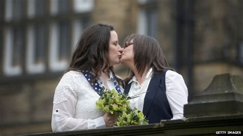 Same Sex Marriage Now Legal As First Couples Wed Bbc News