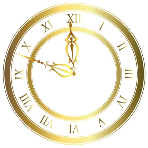 clock gold vector  lyotta  deviantart