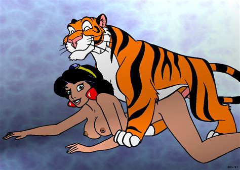 xbooru aladdin series ben artist comic disney princess jasmine rajah tagme tiger 68736