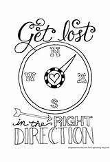 Coloring Pages Right Direction Lost Print Loss Sorry Kristendukephotography Capturing Joy Quotes Printable Will Them Template Color sketch template