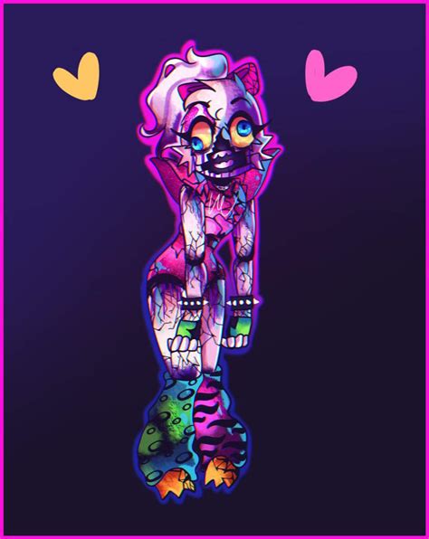 another glamrock chica drawing featured five nights at freddy s