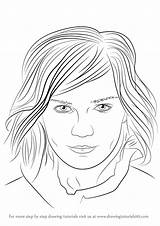 Kirsten Dunst Drawing Draw Step sketch template