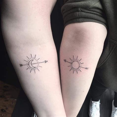matching  meaningful couple tattoos ideas  lovers meetflyercom tatouages bff