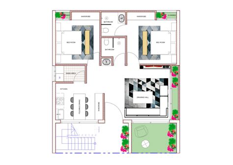 draw floor plan interior design section   modeling  ayushvasoya fiverr