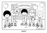 Voetbal Kleurplaat Kleurplaten Sportdag Kinderen Basisschool Heppie Downloaden Uitprinten sketch template