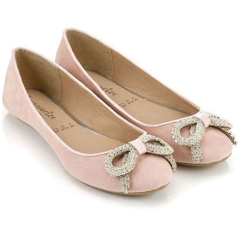 sparkly bow pink ballerinaflat pink ballet shoes