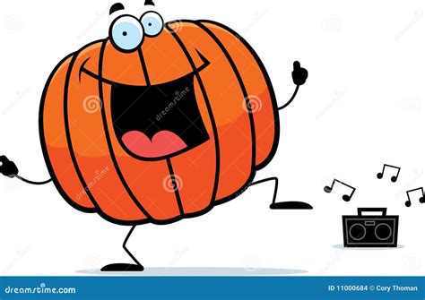 pumpkin dancing stock images image