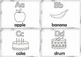 Alphabet Coloring Flashcards Overview Oercommons sketch template