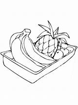 Fruitschaal Fructe Colorat Bol Leukekleurplaten Plansededesenat Tipareste sketch template