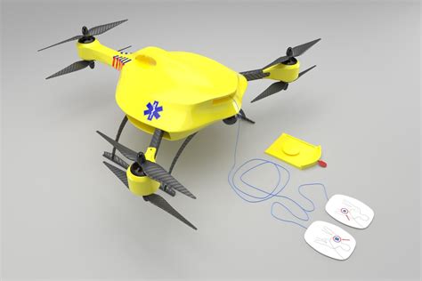 ambulance drone turbosquid