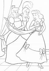 Coloring Cinderella Pages Disney Getcolorings Excellent Getdrawings Printable sketch template