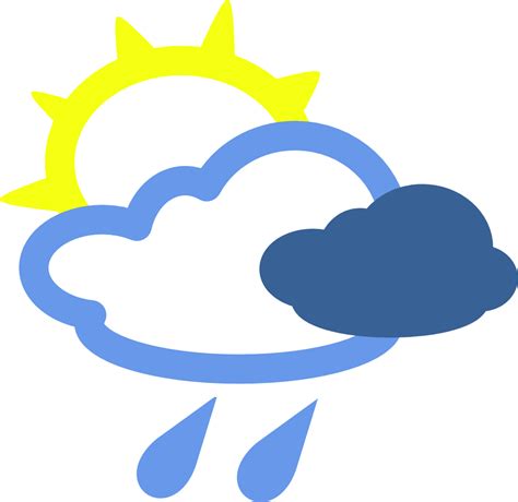 onlinelabels clip art simple weather symbols