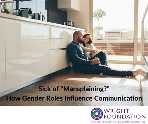 how gender roles influence communication wright foundation