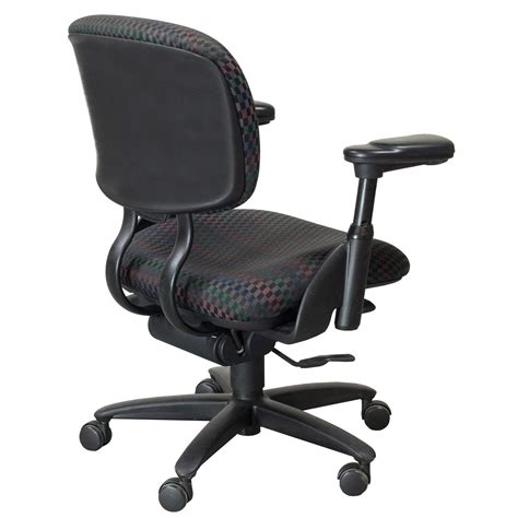 haworth improv  series  task chair checkered national office