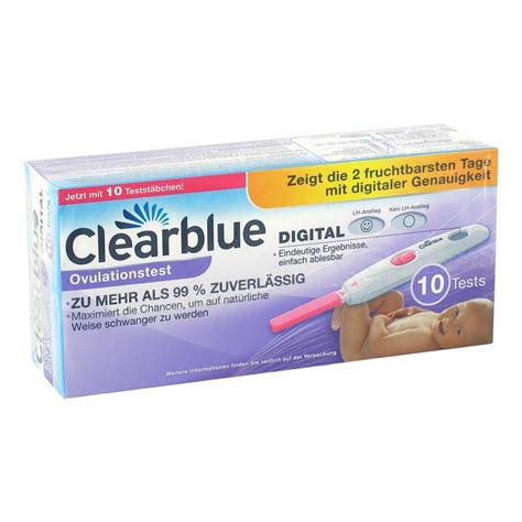 erfahrungen zu clearblue digital ovulationstest  stueck medpex