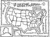 Coloring Pages State States Map Washington United Illinois Capitals Colorado Virginia Printable Color Getcolorings Getdrawings Colorings Print Maps Popular sketch template