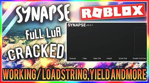 Roblox Synapse Cracked 2018