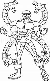 Marvel Drawing Colorare Dottor Imagenes Heroes Dragoart Nemici Enemigos Avenger sketch template