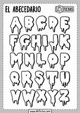 Abecedario Letters Abcfichas Fichas Alfabeto Abecedary Bullet Educativo Incredible Tipografias Monica Impresión Ideias Titulos sketch template