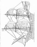 Zeilschepen Ausmalbilder Segelschiffe Gama Vasco Gabriel 1497 Saint Ausdrucken sketch template