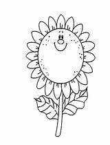 Sunflower Toddlers sketch template
